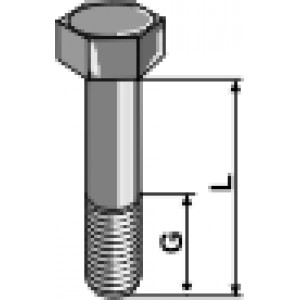 Шестигранные болты с мелкой резьбой