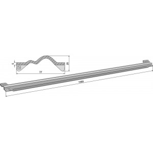 Kemper Планки скребкового транспортера
