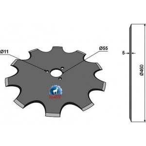 Kverneland Дисковые сошники NIAUX