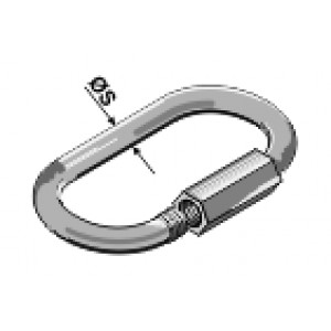 Предохранительное звено цепи для привинчивания