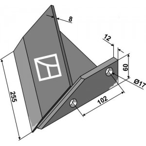 Лапы почвоуглубителя для машин