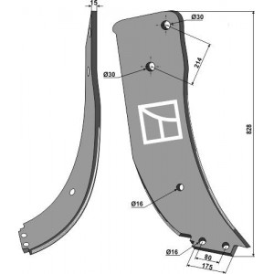 Michel Стойки почвоуглубителя