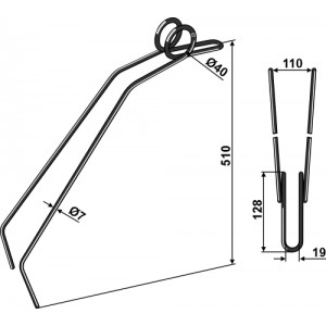 Steketee Загортачи для межрядной обработки
