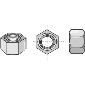 Гайки DIN934 - 10.9