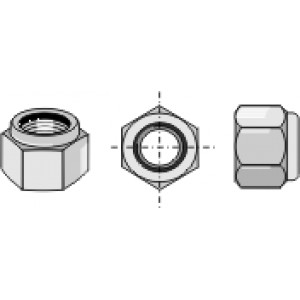 Самотормозящиеся гайки DIN985 - 8.8
