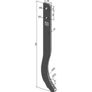 Стойки тяжелого культиватора - 830мм