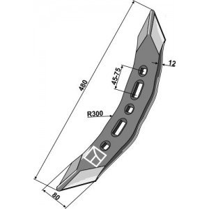 Huard - Части культиватора