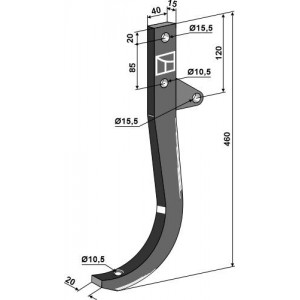 Maschio / Gaspardo - Части культиватора