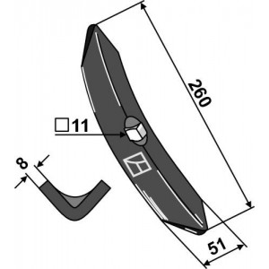 Güttler - Части культиватора