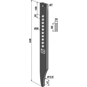 Religieux - Части культиватора