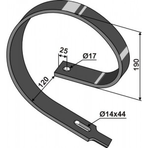Комплектующие для лап тяжелого культиватора