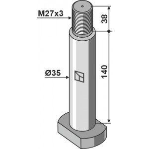 Стойки тяжелого культиватора с камнезащитой