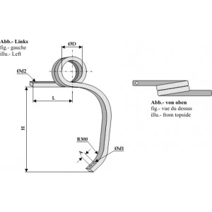 Скрученные стойки тяжелого культиватора