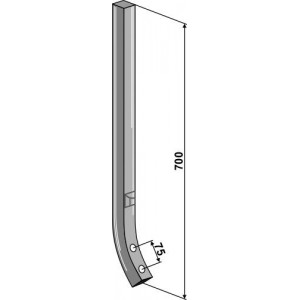 Следорыхлительный зуб  35x35