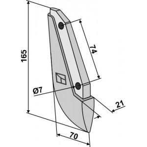 Accord Керамические сошники