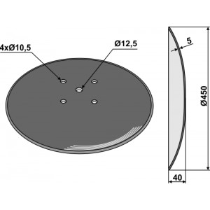 Matrot Диски для свеклокопателя Niaux