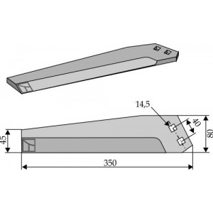 Barigelli Ножи для свеклокопателя