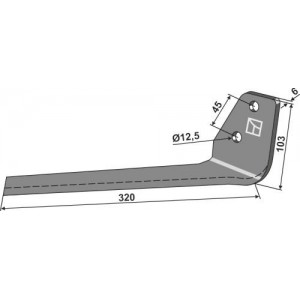 Matrot Ножи для свеклокопателя