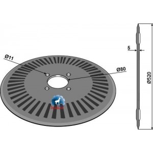 Agrolux Дисковые сошники Niaux