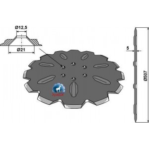 Lemken Дисковые сошники Niaux