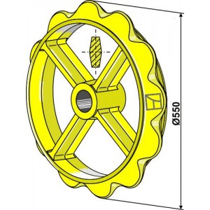 Väderstad Шпоровидные и звездовидные кольца
