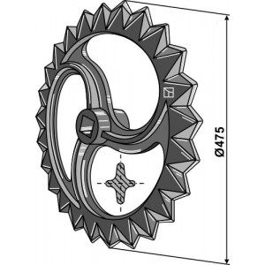 BBG Шпоровидные и звездовидные кольца