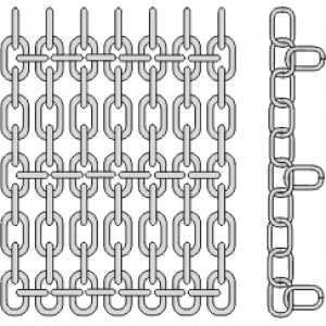 Цепной мат 5 x 21
