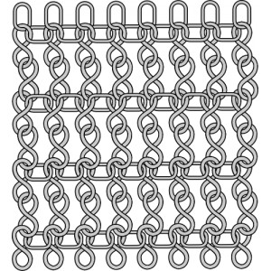 Цепной мат 5 x 21