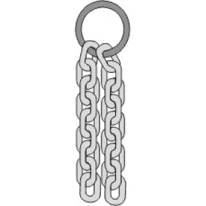 Отбойная защитная цепь 8 x 32