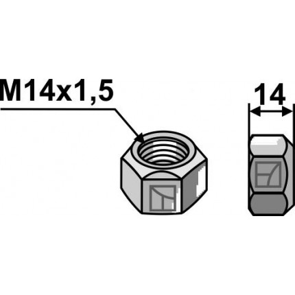 Самостопорящаяся гайка