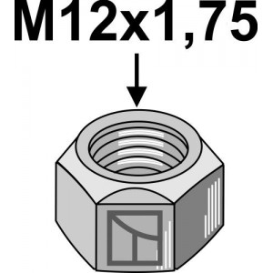Самостопорящаяся гайка - M12 - 10.9