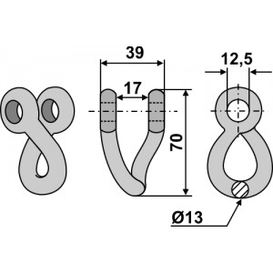 Соединительная серьга