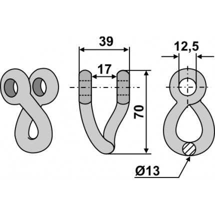 Соединительная серьга