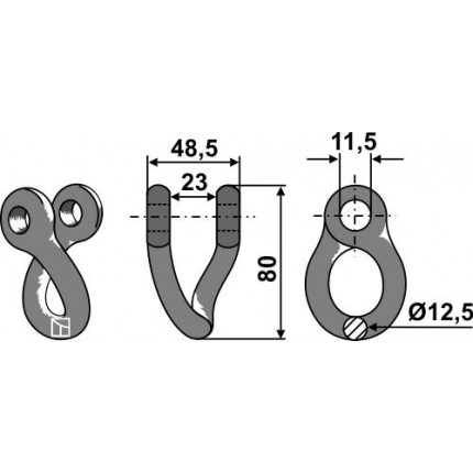 Соединительная серьга