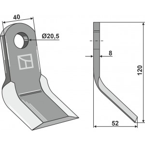 Y-образный нож