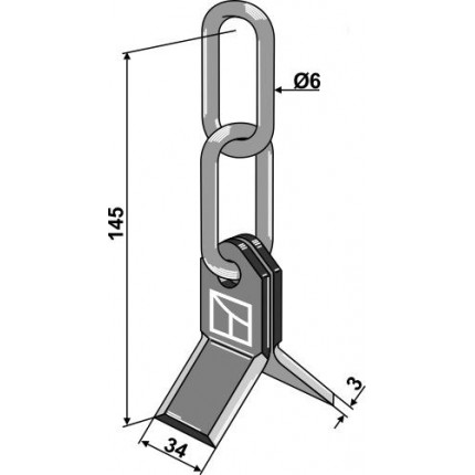 Набор Y-образный ножей