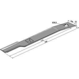 Нож - правый