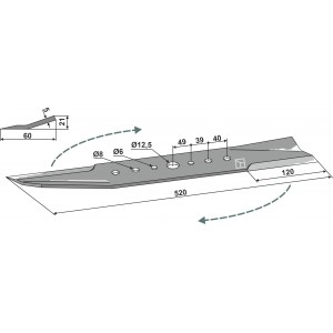Косилочный нож
