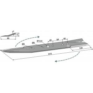 Косилочный нож