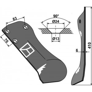 Лапа - левая