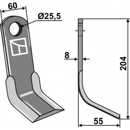 Y-образный нож