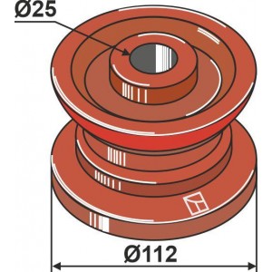 Направляющий ролик 112 x 58