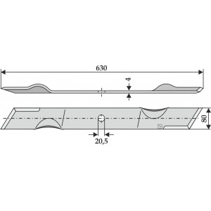 Косилочный нож