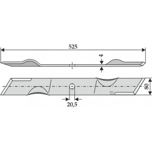 Косилочный нож
