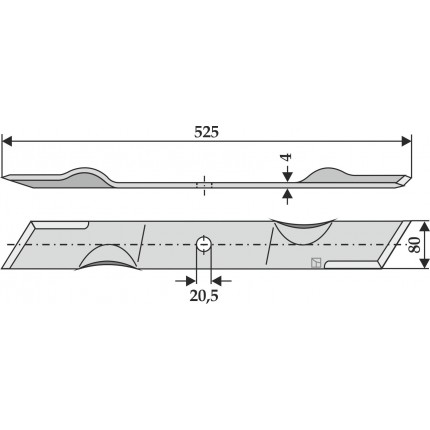 Косилочный нож
