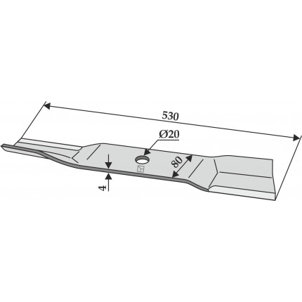 Косилочный нож