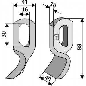 Нож тип Brigade