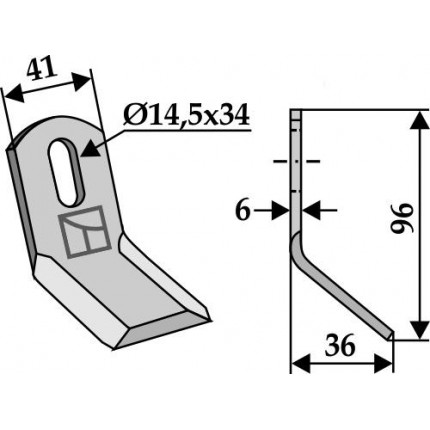 Y-образный нож универсальный