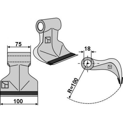 Било-молоток - PTA