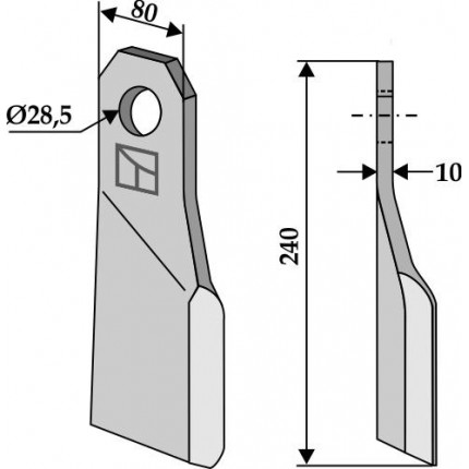 Било - левый